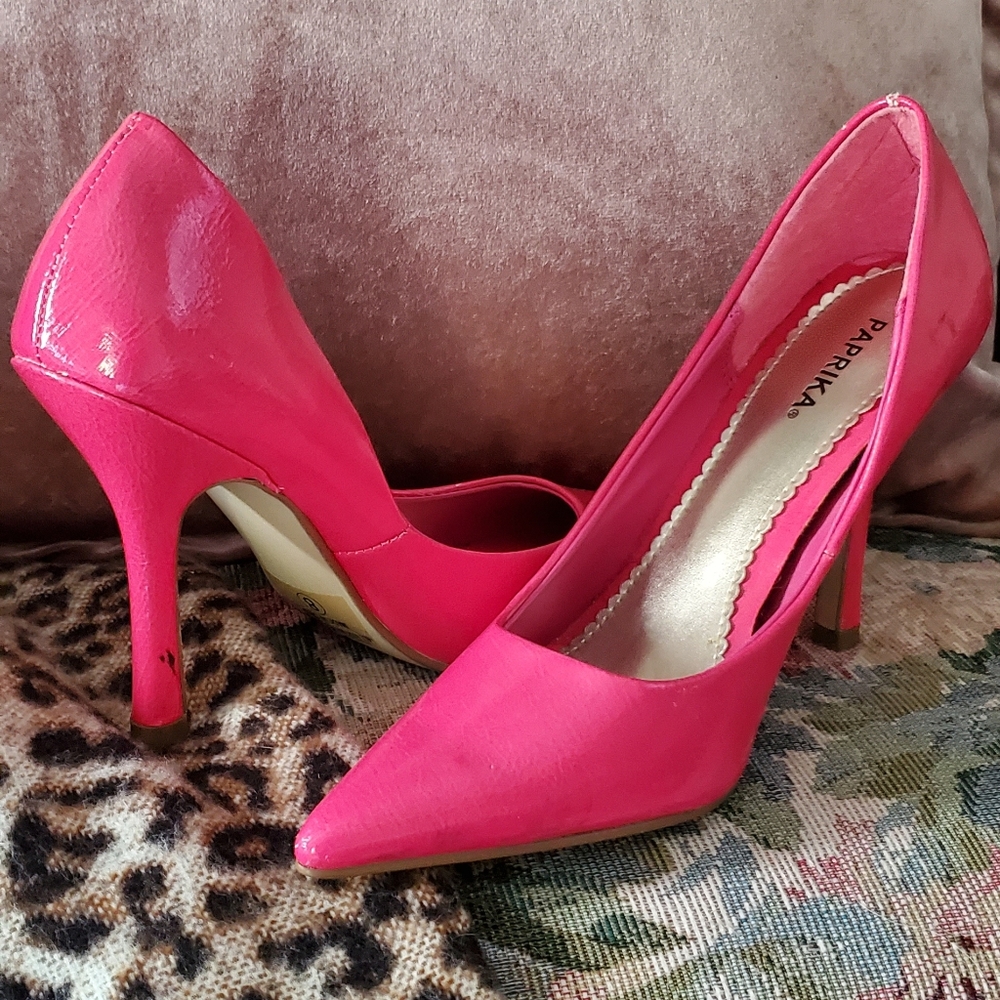 Hot Pink 3.5 inch Heels